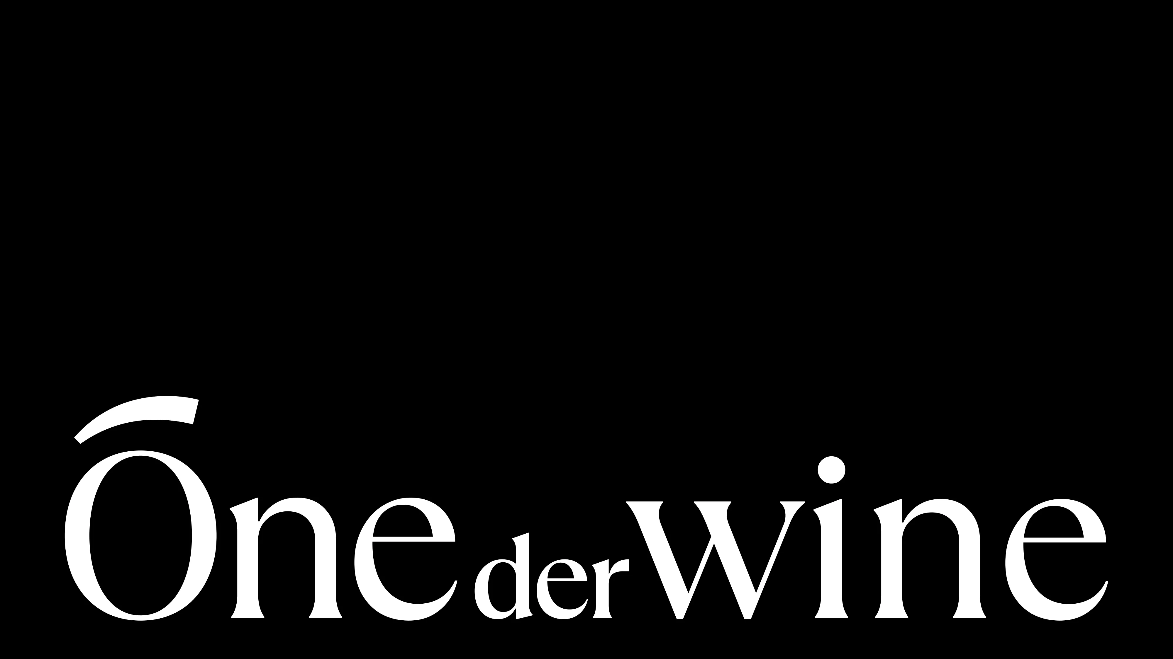 The ONEderWINE logo